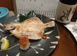 カレイの塩焼き