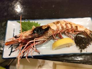 海老の塩焼き