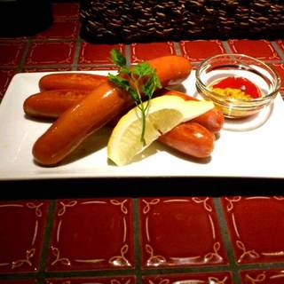 鉄板焼ソーセージ