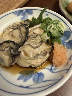 牡蠣ポン酢