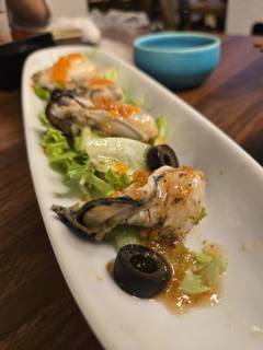 牡蠣のカルパッチョ