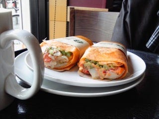 ホットサラダラップ