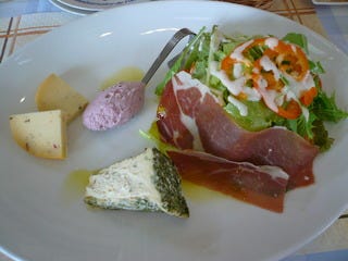 生ハム＆選べる３種のチーズランチ