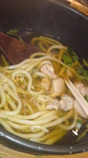 地鶏のおうどん