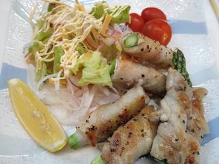 肉巻きアスパラ焼き