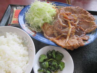 生姜焼き定食