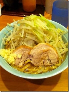えぼし麺　野菜ニンニク増量