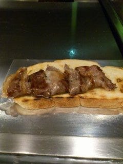 和牛リブロース　薄焼