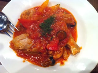 チキントマト煮込み