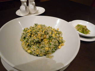 ホウレン草チャーハン