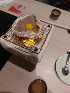 蟹味噌の甲羅焼き