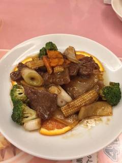 牛肉の沙茶醤炒め