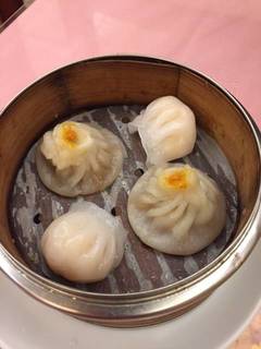 小龍包と海老蒸し餃子