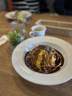 デミグラスソースオムライス