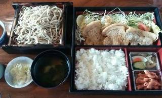 日替わり　そば付　ランチ