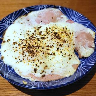 オカンが作るハムエッグ