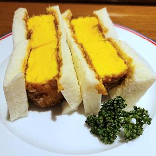 キッサカバの揚げ玉子サンド