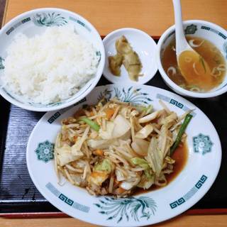 肉野菜炒め定食