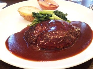 霜降りハンバーグ