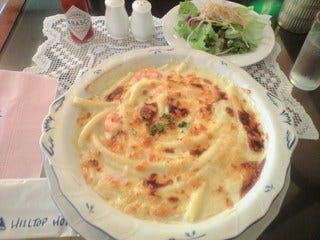 小海老のマカロニグラタン