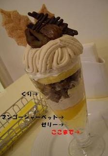 マールモンブランパフェ