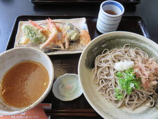 若狭　甘えび天おろしそば