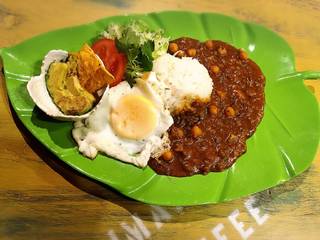 期間限定豆のカレー