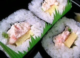 本タラバかに太巻寿司