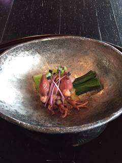 ホタルイカの酢味噌和え