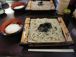 天ぷら　ざるそば