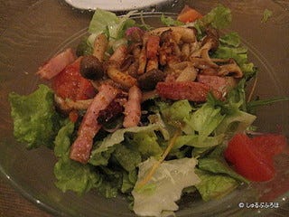 きのこの温サラダ