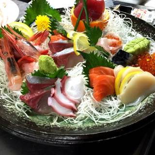 新鮮旬魚のお刺身盛合せ（7点盛合せ）