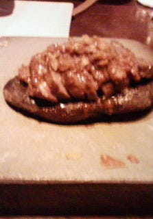 九州福岡産　宗像牛サーロインの陽炎石焼き