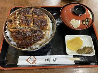 うな丼特上＋ご飯大盛り