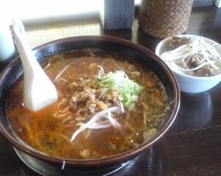 担々麺ミニチャーシュー丼セット