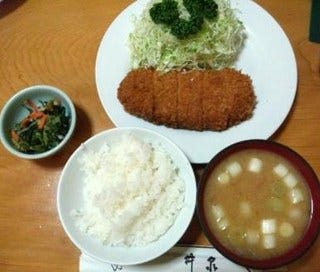 ヒレかつ定食