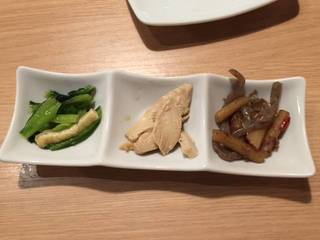 本日のお通し３種