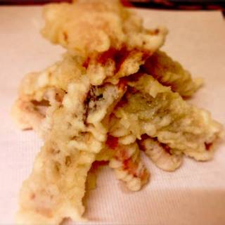 汐するめの天ぷら