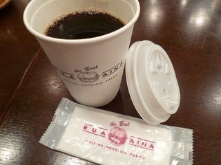 オーガニックホットコーヒー