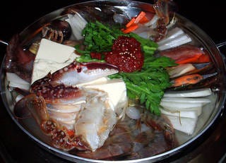海産物の鍋