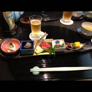 ６月季節の前菜盛り合わせ