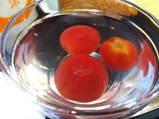 ミニトマトのコンポート