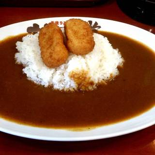 カニクリームコロッケカレー