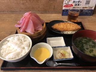まぐろ２種盛り定食