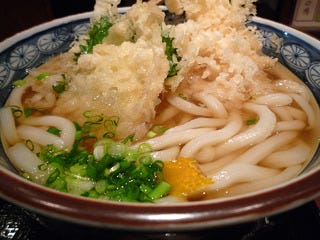 天ぷらうどん