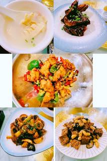 麩とキクラゲのピーナッツの甘辛味