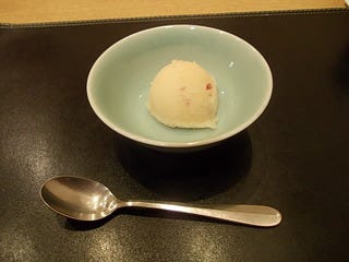 リンゴのシャーベット