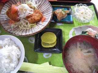 日替わりランチ（チキンカツ）