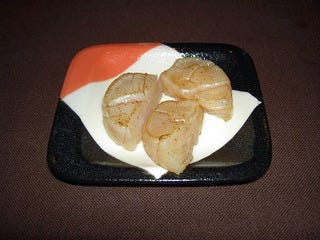 貝柱のバター焼き
