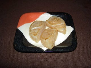 貝柱のバター焼き